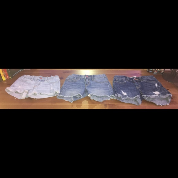abercrombie kids Other - Bundle of 3 jean shorts!